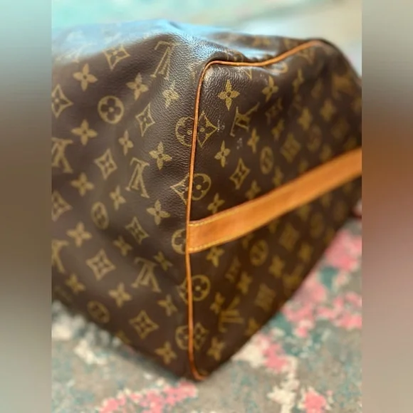 SOLD Louis Vuitton Keepall 55 Bandouliere - Picture 10 of 16